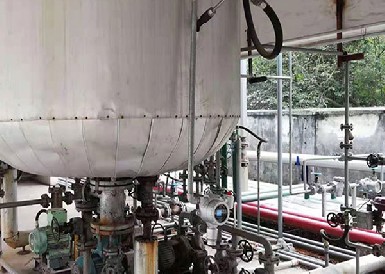 肇慶某危廢處理甲類倉(cāng)庫(kù)、蒸餾釜可燃?xì)怏w在線監(jiān)測(cè)案例